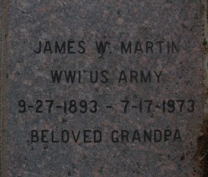 Martin, James W