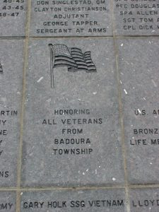 Honoring All Veterans from Badoura Township